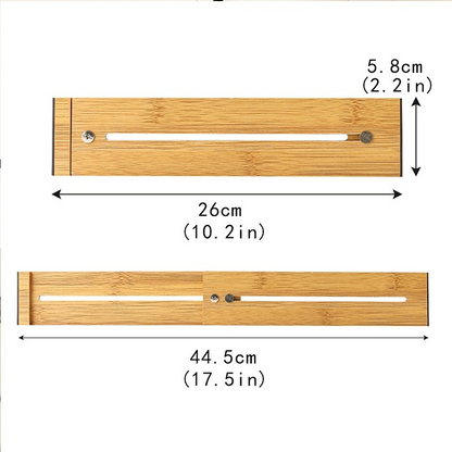 Adjustable Bamboo Drawer Divider Organizer Insert
