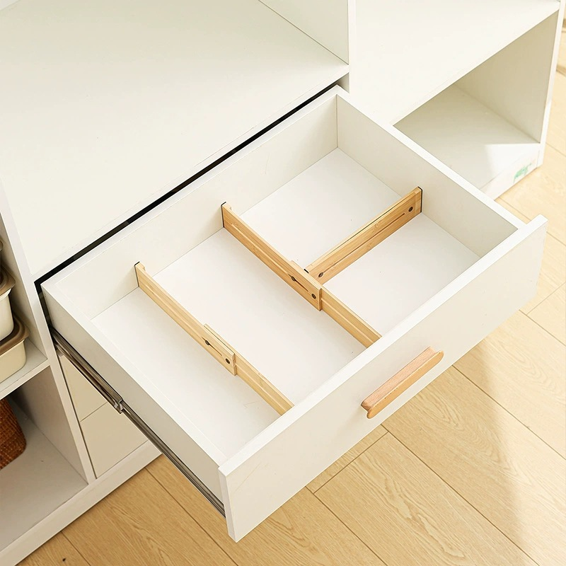 Adjustable Bamboo Drawer Divider Organizer Insert