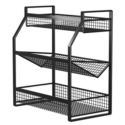 Multi-Tier Kitchen Spice Organizer Shelf Rack