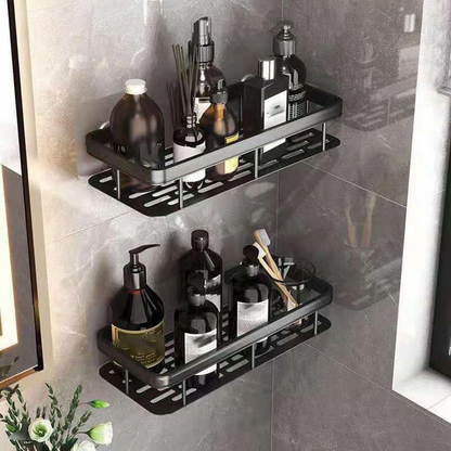 Wall-Mounted Adhesive Bathroom Shelf